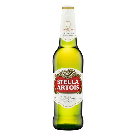 Cerveja Lager Premium Puro Malte Stella Artois Garrafa 600ml Super