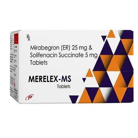 Buy Mirabegron Solifenacin Tablets | Merelex MS | Plenum Biotech