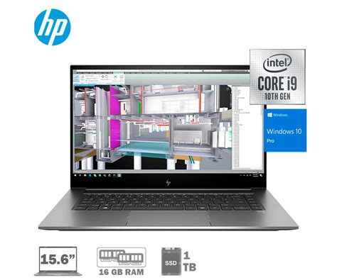 Laptop Hp Zbook Studio G7 Mobile Workstation 156 4k Uhd Core I9