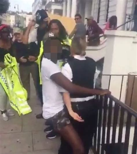 Met Police Investigate Video Of Man Assaulting Woman Officer At