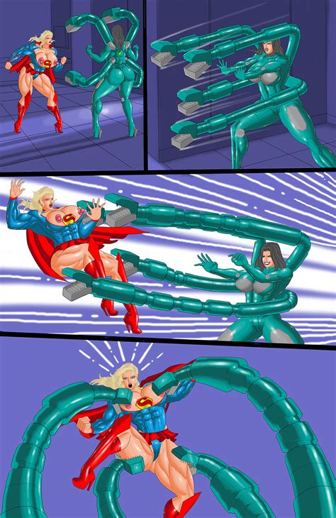 Supergirl Unleashed Page Commission By Redkup Hentai Foundry