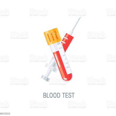 血液檢測概念的向量醫學圖示向量圖形及更多採血管圖片 採血管 無人 信息圖形 Istock