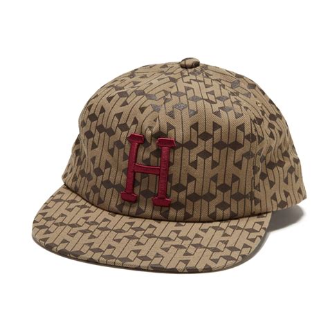 HUF Paradox Classic H 5 Panel Adjustable Snapback Hat Caramel Billion