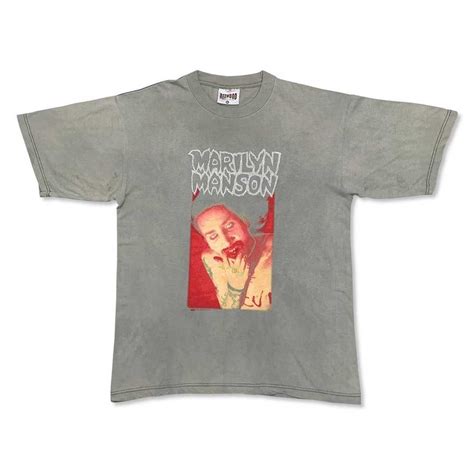 Vintage Vintage 90 S Marilyn Manson God Of Fuck Rare Gem