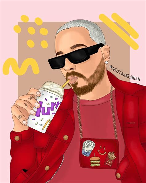 J Balvin ilustración digital Jbalvin Dibujos de marshmello Feria de