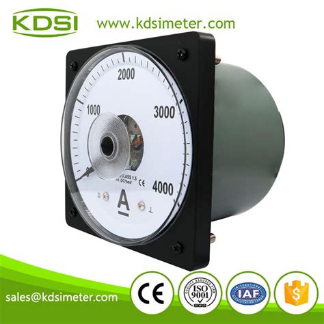 Kdsi Electronic Apparatus Ls 110 Dc75mv 4000a Wide Angle Dc Analog Amp Current Panel Meter Buy