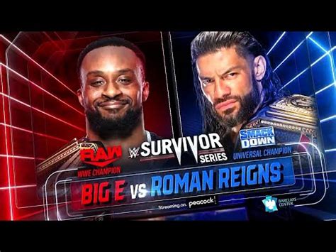 Wwe Survivor Series Official And Full Match Card Hd Old Darktimes