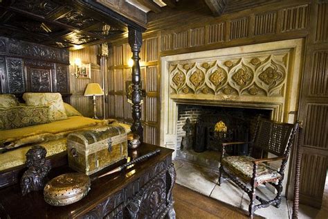 the tudor bedroom detail | Tudor decor, Tudor style homes, House styles