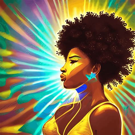 Brown Skinned Girls With Afro Hair · Creative Fabrica