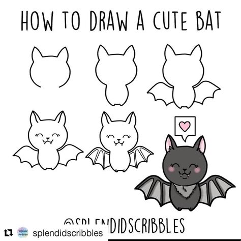 Draw A Simple Bat