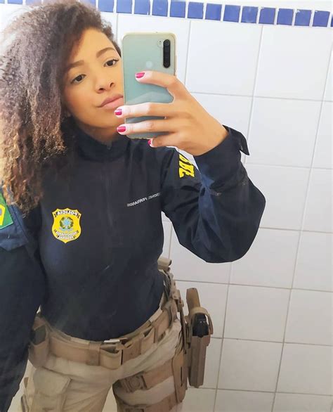 Mulheres Na Pol Cia Rodovi Ria Federal Mulher Policial Mulheres Mulher