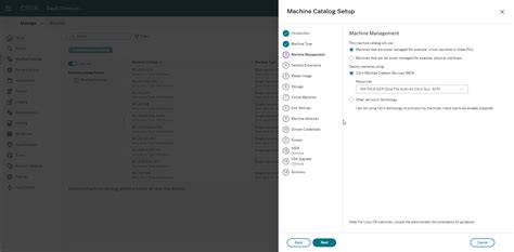 Citrix Daas Power Management Of Google Cloud Platform Gcp Based