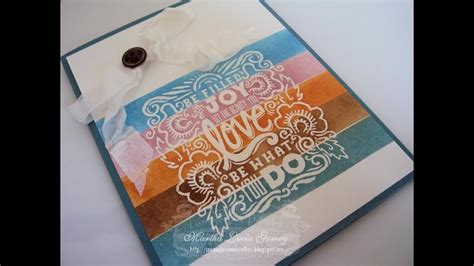 Stampin Up Tutorial Youtube