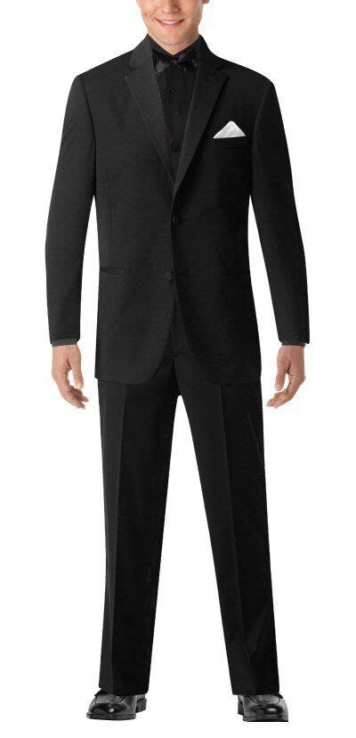 Black By Vera Wang Black Notch Lapel Tux Black Patent Dress Shoes