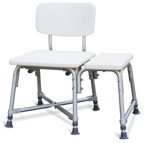 Medline Bariatric Alum Bath Transfer Bench 550lb 1ct