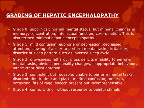 Hepatic Encephalopathy Ppt Free Download