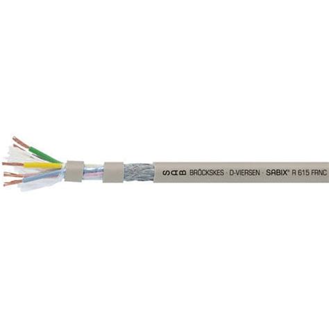 Cable eléctrico libre de halógenos SABIX R 615 FRNC SAB BROECKSKES