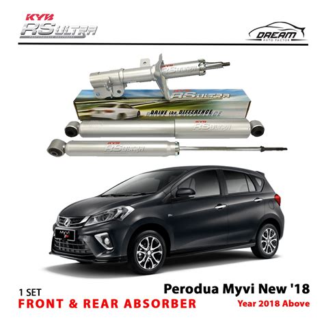 Perodua Myvi New 2018 Gen3 D20N Kayaba KYB RS Ultra Front And Rear