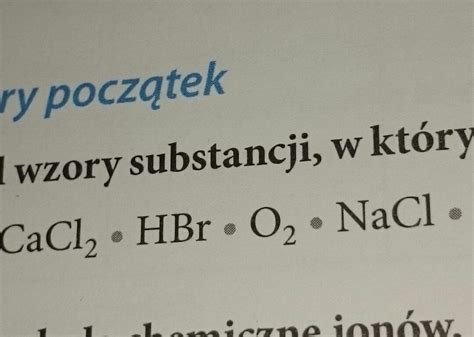 Napisz symbole chemiczne jonów które mogą powstać z atomów