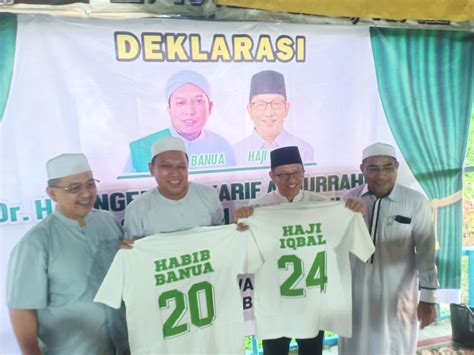 Habib Banua Haji Iqbal Deklarasi Calon Walikota Dan Wakil Walikota