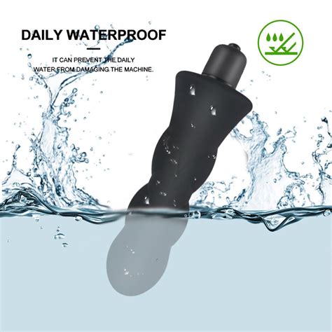 Silicone Vibrating Anal Play Butt Plug Dildo Vibrator Anal Play Sex Toys Adult EBay