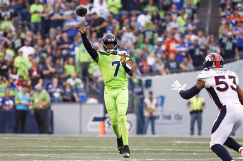 Newly Minted As Seattles Starting Quarterback Geno Smith Leads The