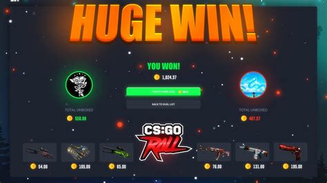 Winning HUGE On CSGOROLL YouTube