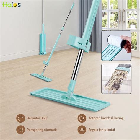 Jual CUCI GUDANGHALUS Alat Pel Ultra Mop Microfiber Standing Mop Alat