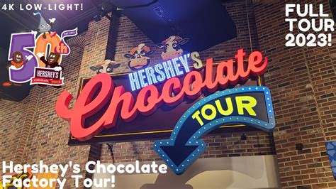 Hershey S Chocolate Factory Tour Ride 2023 50th Anniversary FULL TOUR