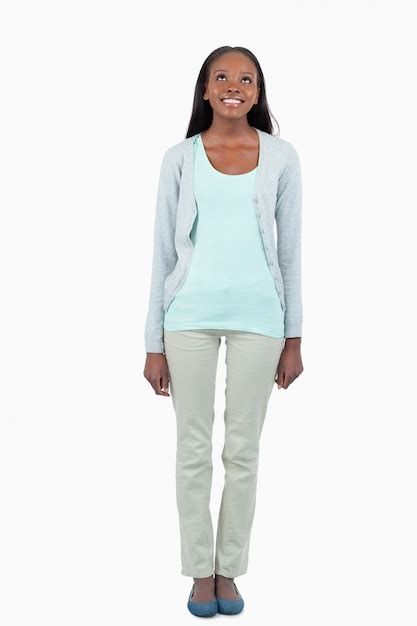 premium photo smiling young woman