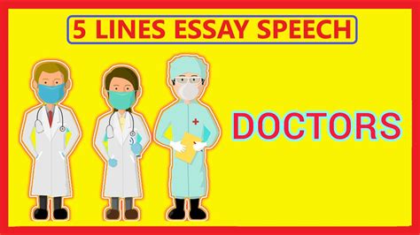 Lines On Doctor Speech On Doctor Doctor S Day Wish Easy Essay