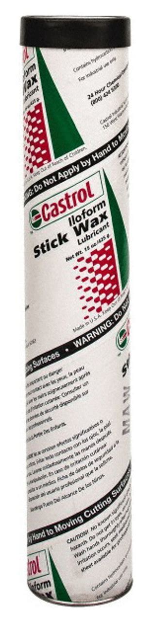 Castrol Stick Wax Metal Cutting Lubricant 08039 98 629 9 Penn Tool Co Inc