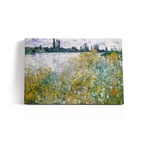 Obraz na płótnie reprodukcja Claude Monet Île aux Fleurs near Vétheuil