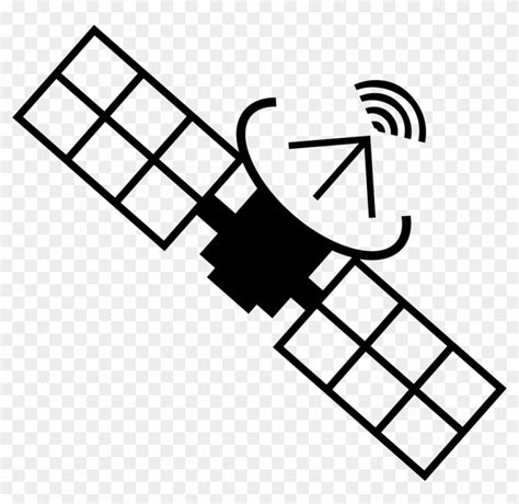 Satellite Clipart Png Dibujo De Un Satelite Free Transparent PNG