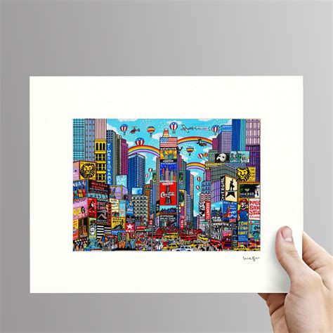 Times Square Art / Times Square Art Print/new York Art - Etsy