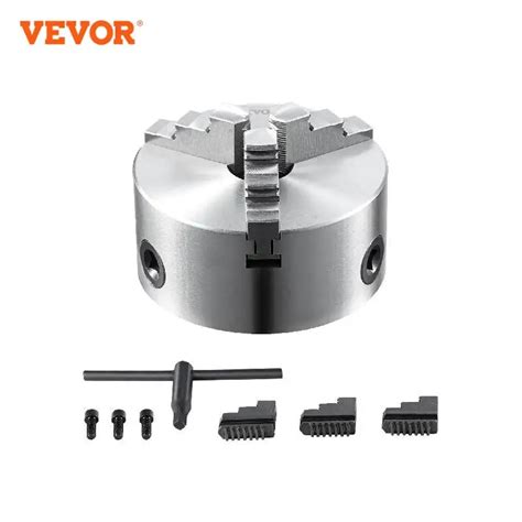 VEVOR Mandrin De Tour 3 M Choires Auto Centrage 100 Mm Pour Meulage Per