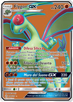 Flygon GX Eclissi Cosmica 110 Pokémon Central Wiki