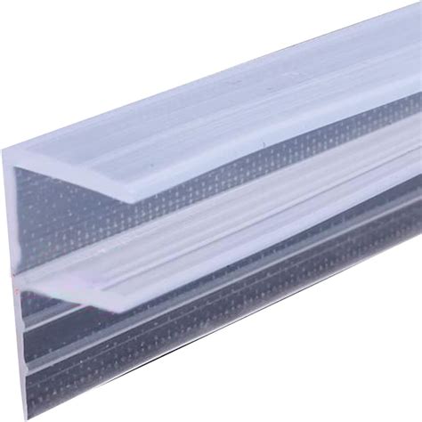 Mintice Bath Door Seal Strip Shower Screen Window Gap Seal Curved Flat