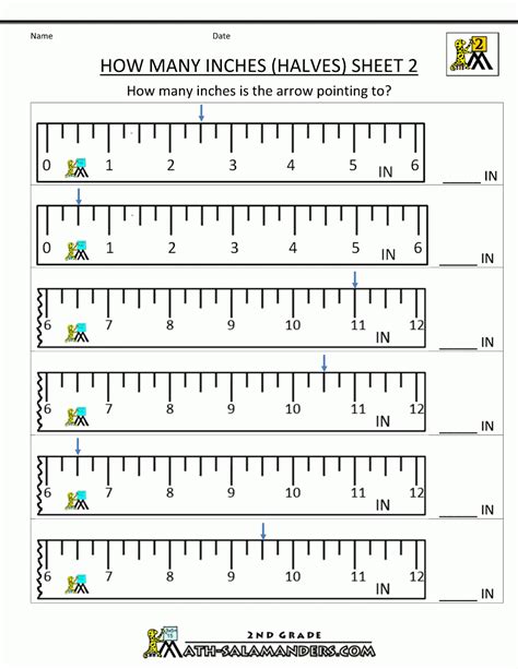 Measurement Math Worksheets Measuring Length — db-excel.com