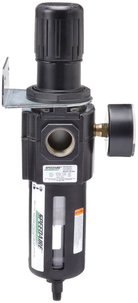 Speedaire In Npt Cfm Filter Regulator Zl Zl Grainger