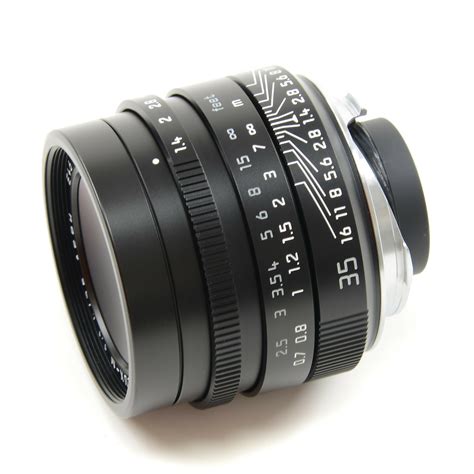 Leica 35mm F1 4 Summilux M Asph Black Fle Leitz Wetzlar Box