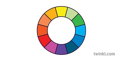 Sym Colour Wheel Colour Illustration Twinkl