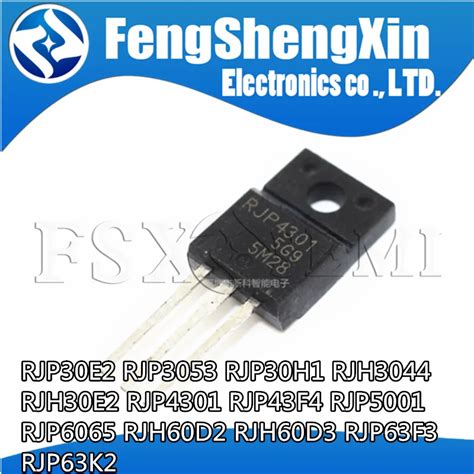 10pcs Rjp63f3 To 220f Rjp63f3a Rjp63k2 Rjp30e2 Rjp3053 Rjp4301 Rjp6065