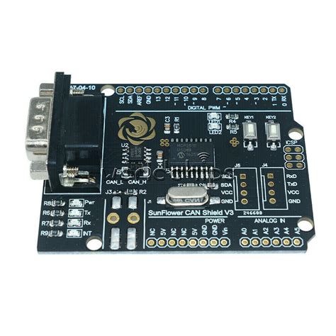 MCP2515 EF02037 TJA1050 CAN Bus Shield Receiver SPI Ubuy India