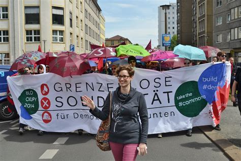 Blockupy Demo Grenzenlos Solidarisch F R Ein Flickr