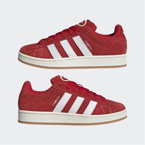 adidas Campus 00s Shoes - Red | Free Shipping with adiClub | adidas US ...