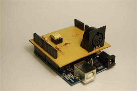 Arduino Midi In Shield 4 Steps Instructables