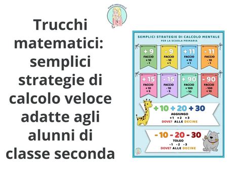 Trucchi Matematici Semplici Strategie Di Calcolo Veloce Adatte Agli