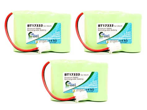 3x Pack VTech BT 27333 Battery Replacement For VTech Cordless Phone