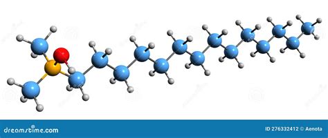 Imagen De La F Rmula Esquel Tica Del Xido De Miristamina Stock De